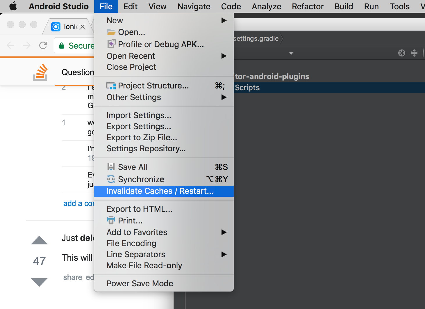 Android 使缓存无效